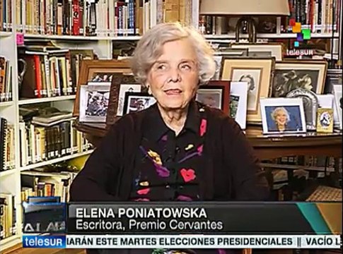 Narra Poniatowska agresiones sufridas por defender a los sin voz
