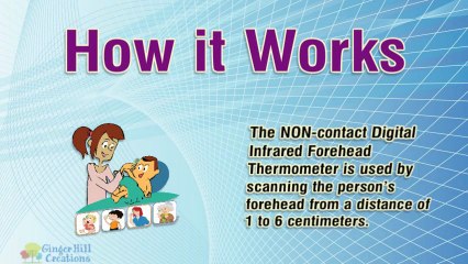 Parents Love the Forehead Thermometer!