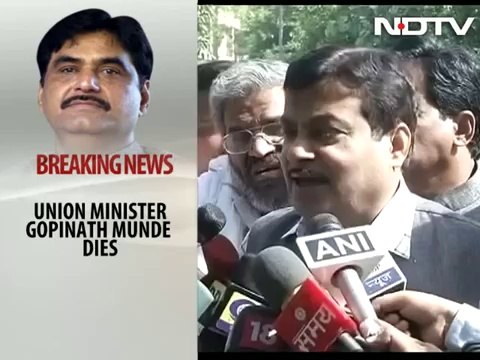 Union Minister Gopinath Munde Dies in Road Accident in Delhi