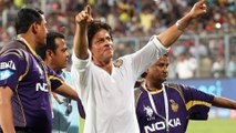 Shahrukh Khan Celebrating KKR's Win