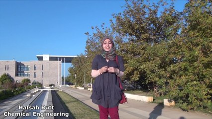Hafsah Butt-METU NCC Student from Pakistan