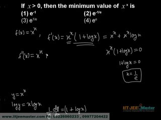 Application of Derivatives Problem for Mains Preparation Best IIT Advance Coaching