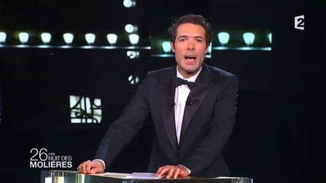 Nicolas Bedos dynamite Les Molières sur France 2