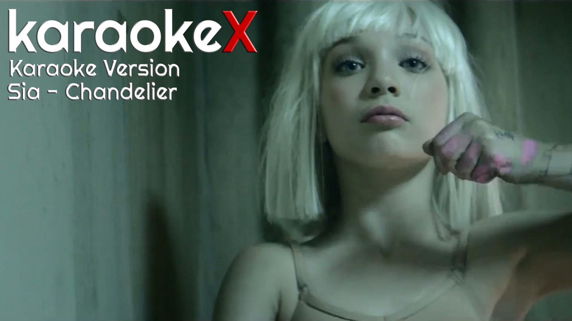 Melodrama películas golpear Sia - Chandelier Karaoke Version (KaraokeX) - video Dailymotion