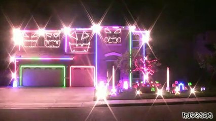 本気すぎるｗｗ曲に合わせてイルミネーションされる民家が凄過ぎる件ｗ