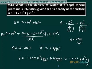 Class 11th 12th CBSE NCERT Mechanical Properties Of Solids Solution