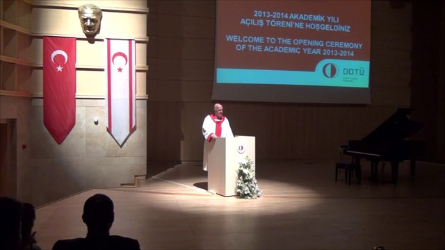 ODTÜ Kuzey Kıbrıs Kampusu 2013-2014 Akademik Yılı Açılış Töreni