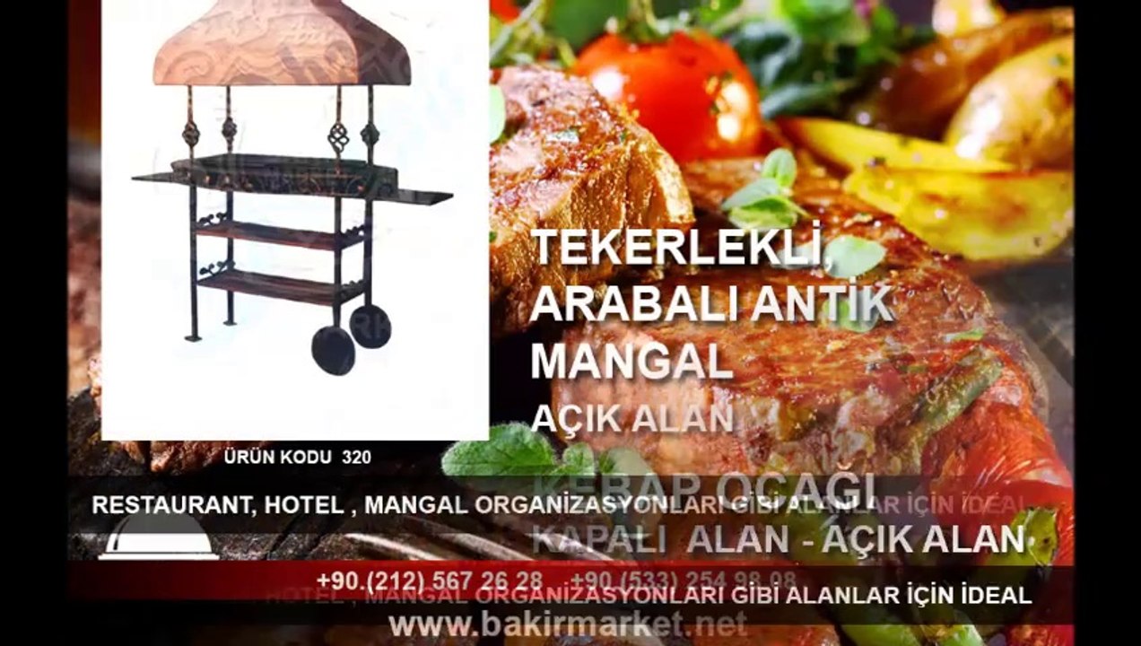 KENDİN PİŞİR KENDİN YE MANGALLARI OCAKBAŞI ÜRETİMİ