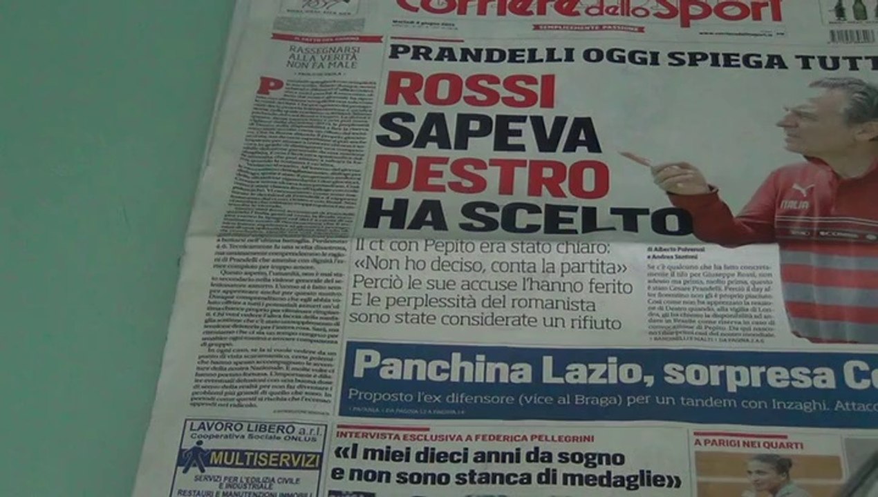 CALCIOINFO - Rassegna Stampa 3-06-2014