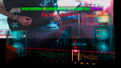 Rocksmith 2014 "Dying In Your Arms - Trivium" CDLC Score Attack 99,52% (Bass)