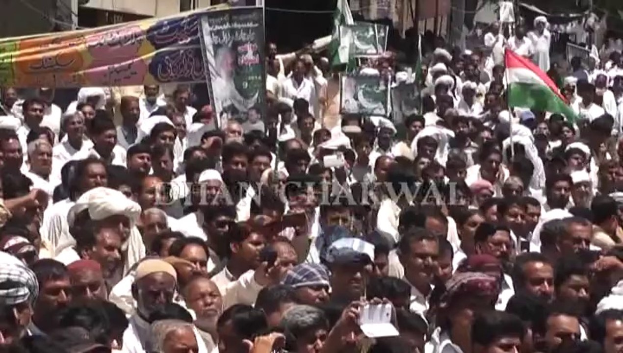 Protest for Chakwal-Mandra Road p/6