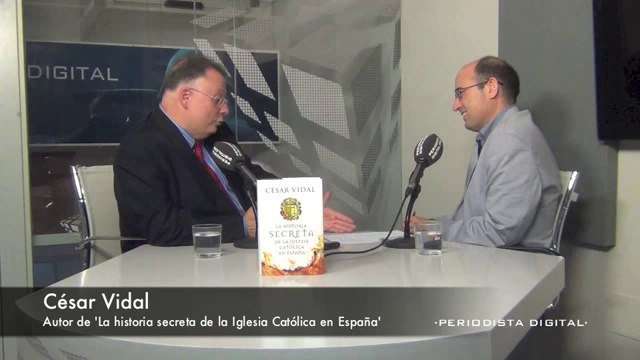 César Vidal, autor de 'La historia secreta de la Iglesia Católica en España'. 2-6-2014