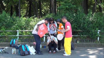 2014ファンミーティング ギュリうちわ隊！