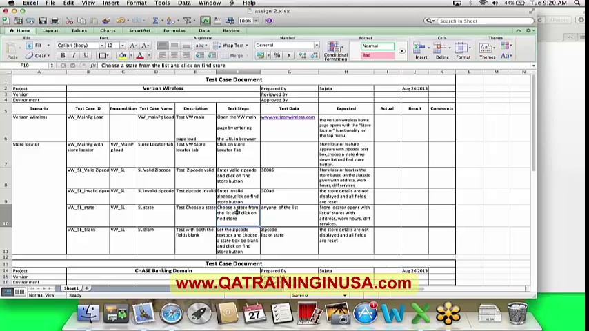 QA Online Training Videos