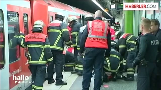 Tren İstasyonunda Nefes Kesen Kurtarma Operasyonu