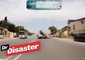 3 voitures détruites dans un même accident en Azerbaïdjan / Dr Disaster