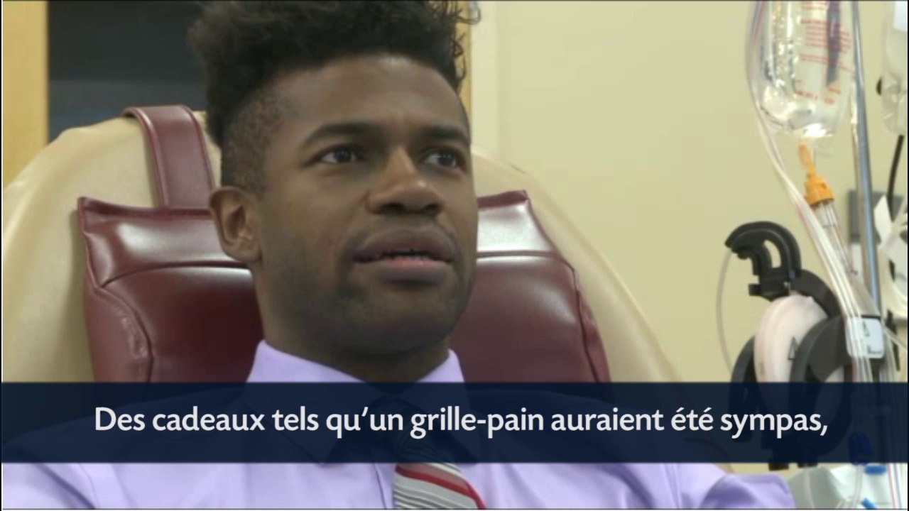 Les mariés et les convives donnent leur sang