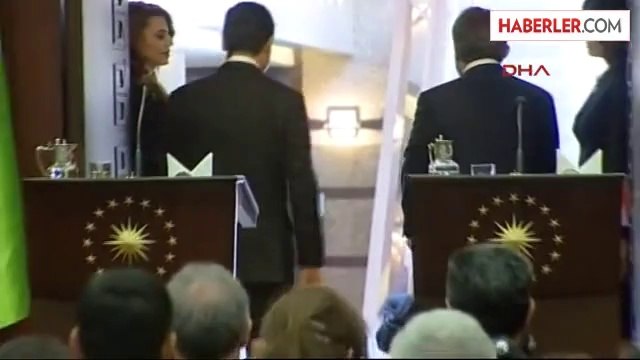 4cumhurbaşkanı Gül ile Türkmenistan Cumhurbaşkanı Berdimuhamedov Ortak Basın Toplantısı Düzenledi