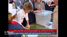 Bachar Al-Assad vote à Damas