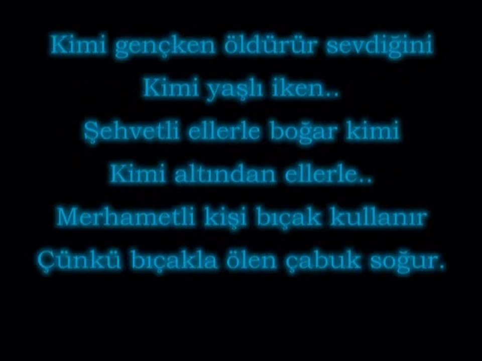 Tuncel Kurtiz - Herkes Öldürür Sevdigini