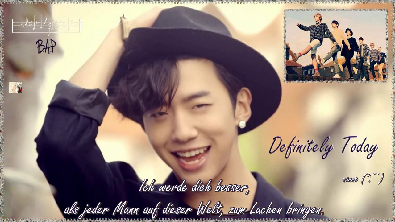 B.A.P - Definitely Today k-pop [german sub]