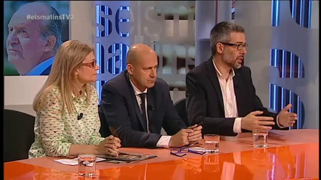 TV3 - Els Matins - Tertúlia sobre l'abdicació del rei (part 3)