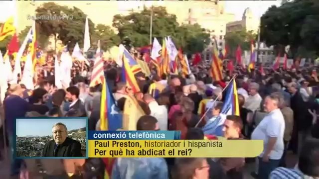 TV3 - Els Matins - Paul Preston: La relació entre Catalunya i Espanya podria haver influït molt