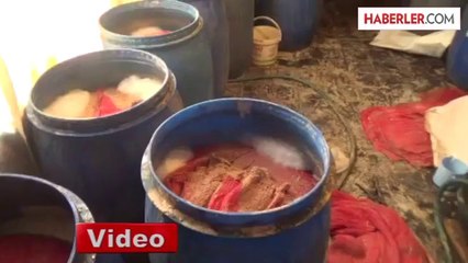 Villa Değil Kaçak İçki Fabrikası