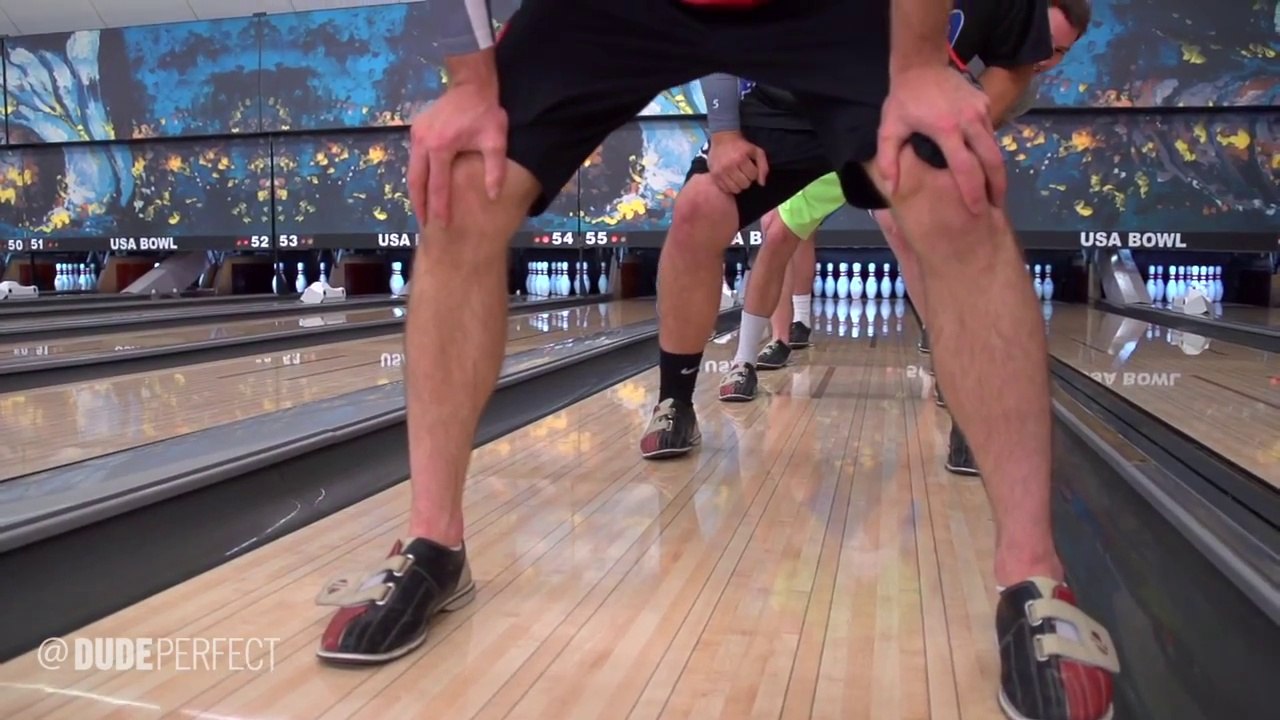 Bowling Trick Shots - Dude Perfect