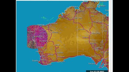 Australia Radar Map 5th & 6th july