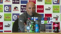 Sampaoli: “Vidal ya golpea el balón”