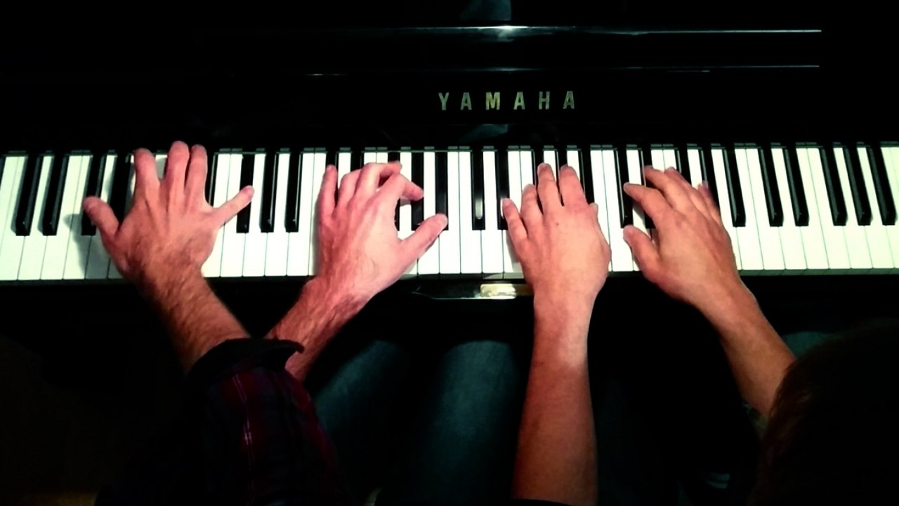 Nils Frahm & Jean Kapsa - Impro on piano