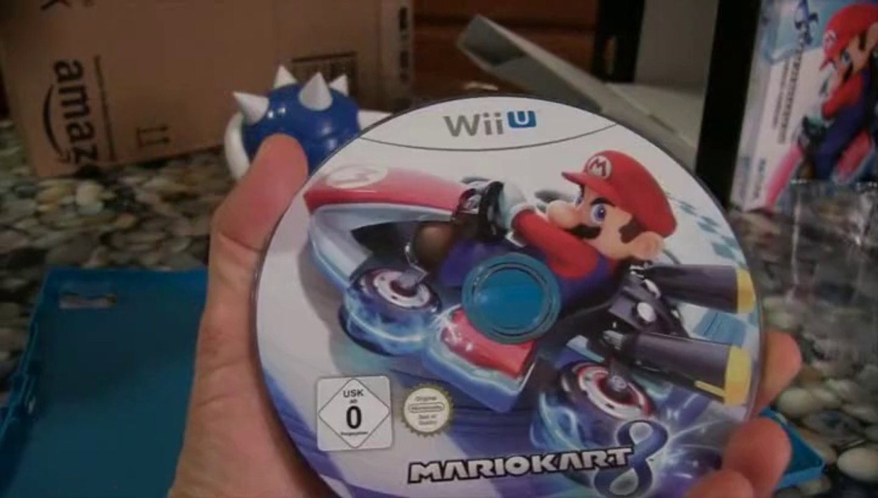 mario kart 8 limited edition unboxing