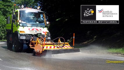 Animation préparation route - TDF 2014