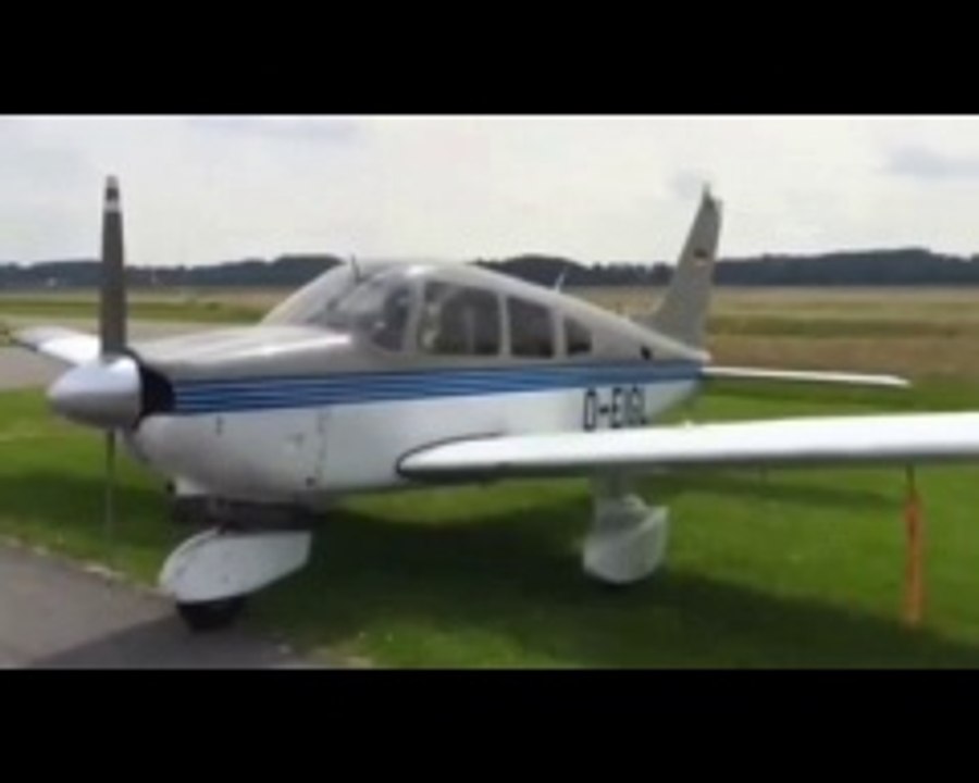 Uçak, adamı teğet geçti