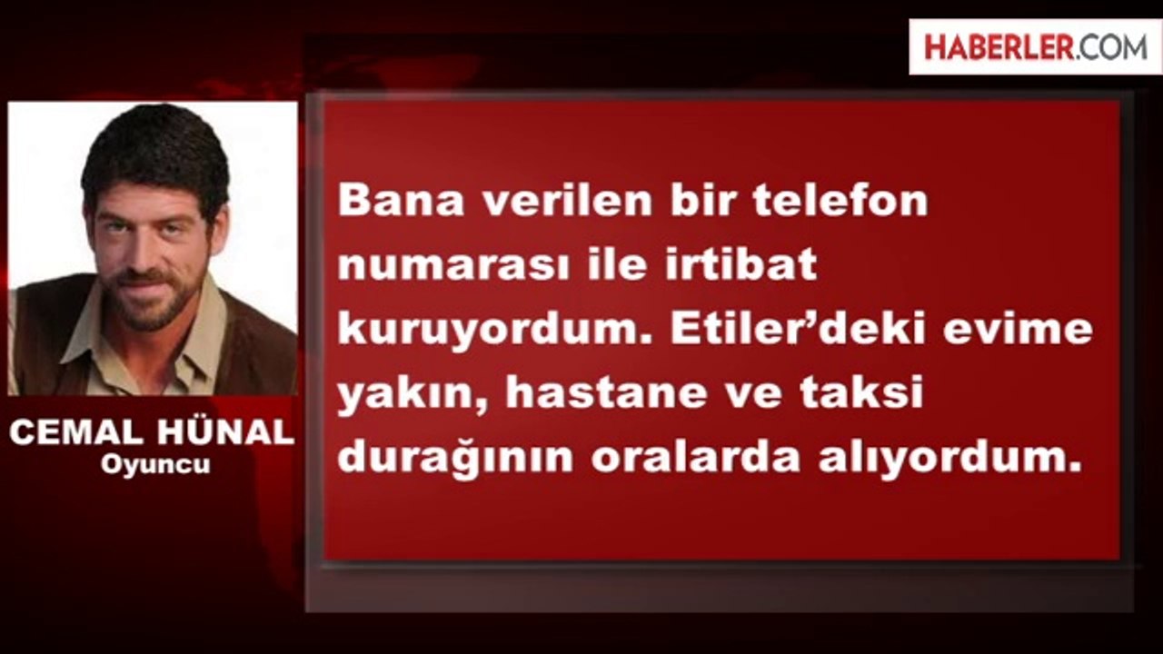 Cemal Hünal: Uyuşturucu Aldıklarımla Göz Göze Gelmiyorum