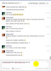 RABIE FEEL KER KE FARAR HO GAYA :D HAHAHAHHAHA