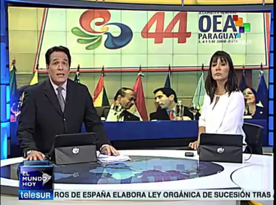 Da inicio en Asunción la 44ª Asamblea de la OEA