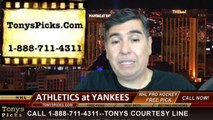 New York Yankees vs. Oakland Athletics Pick Prediction MLB Odds Preview 6-3-2014