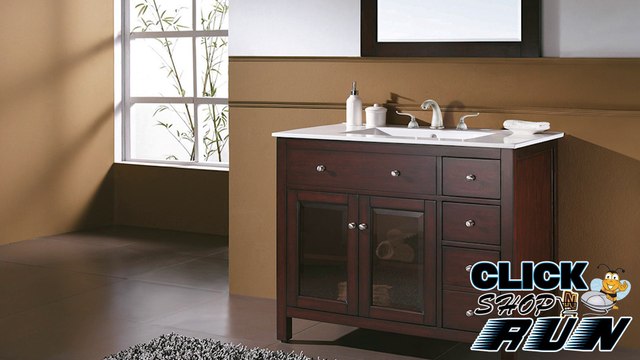 Avanity LEXINGTON-VS60-LE-A Bathroom Furniture with Black Granite Top and Sink