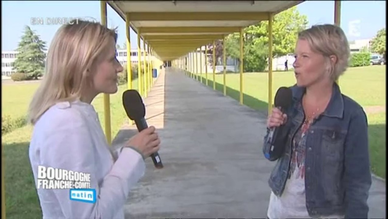 Direct Matin à Dole : Dernières révisions pour les candidats au BAC au lycée Jacques Duhamel