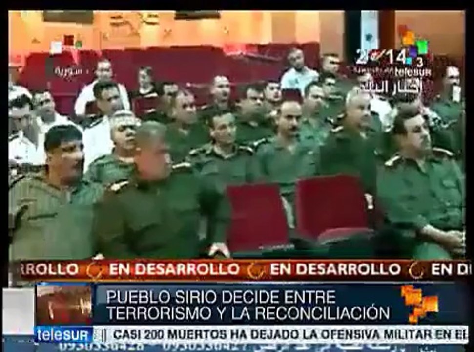 Occidente quiere cambiar a Bashar Al Assad por pdte. sirio "amigo"