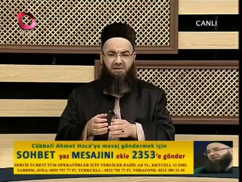İtikat Risalesi 12-Cübbeli Ahmet Hoca - Allah yukarda - Allah Baba demenin hükmü- (20-05-2011)