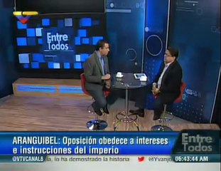 (Vídeo) Entre Todos con Luis Guillermo García del día 03.06.2014 (2/4)