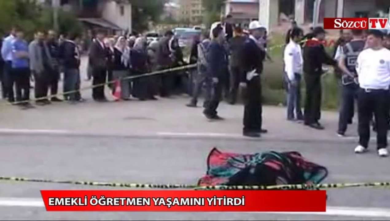 Minibüs çarptı hayatını kaybetti