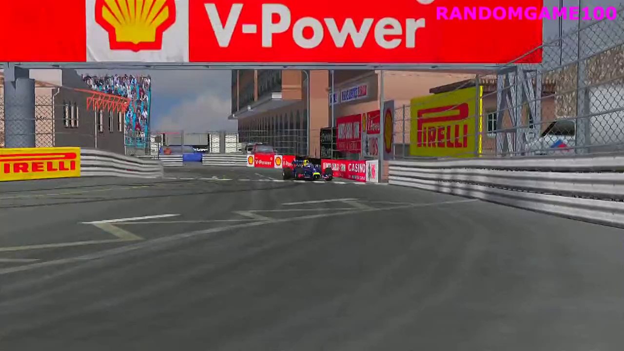 rFactor - F1 2014 - Monaco A Lap With Daniel Ricciardo HD