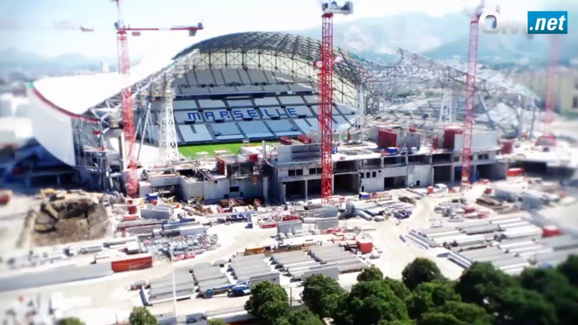 Stade Vélodrome : un an de travaux en 30 secondes - Vidéo Dailymotion