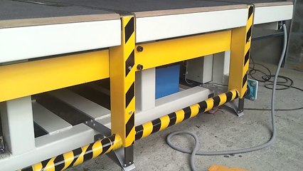 Cam Kesim Masası Hidrolik Bayraklı,Hava yastıklı,Kırma