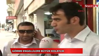 Görme engelliler için gözlük