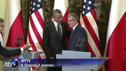 Obama propose un plan pour la sécurité en Europe de l'Est